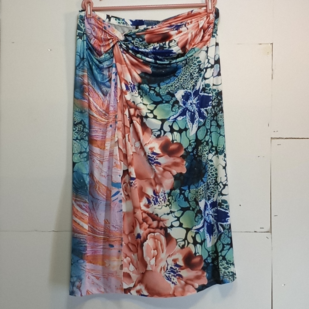 Venus Cover Up Swimwear Skirt MultiColor Size 2X